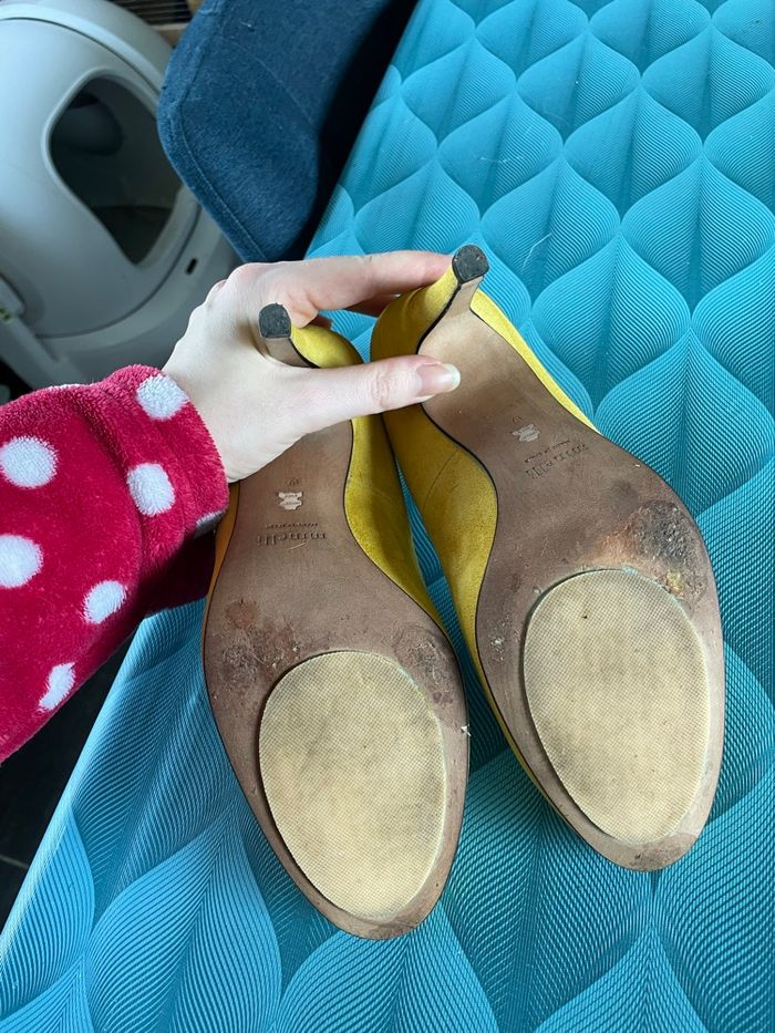 Chaussure jaune - photo numéro 3