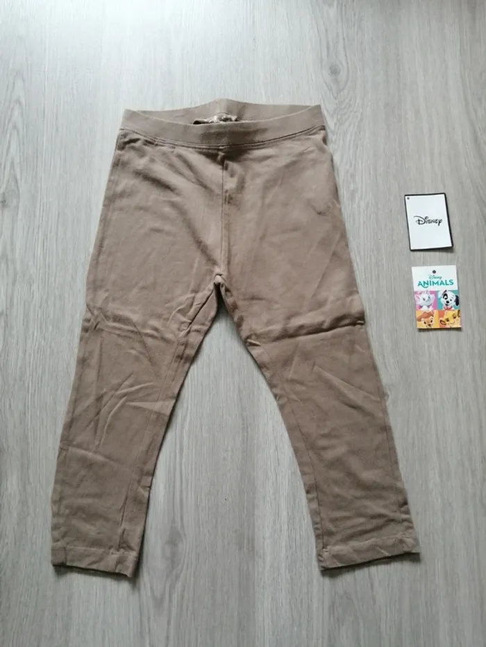 Legging marron taupe / NKY / (8ans)