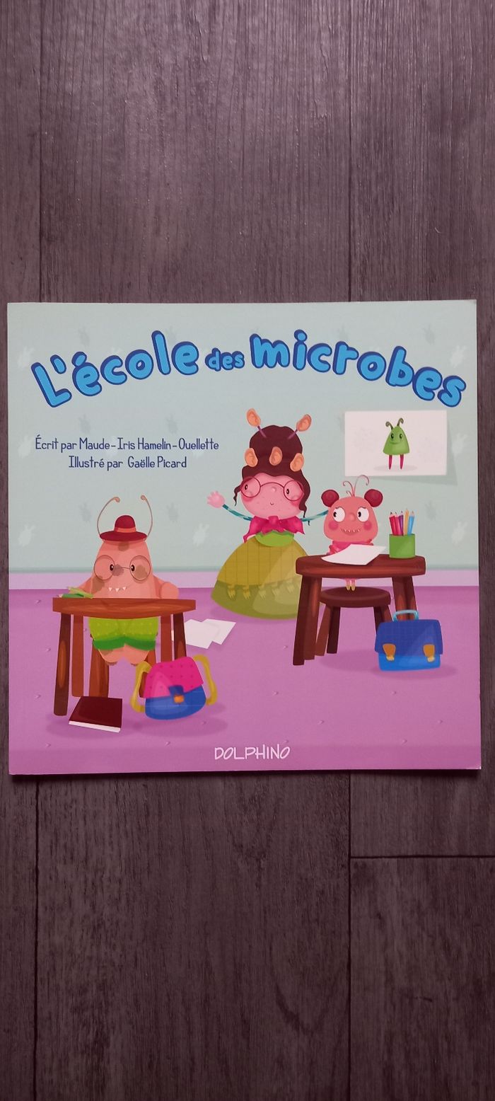 Livre L'école des microbes