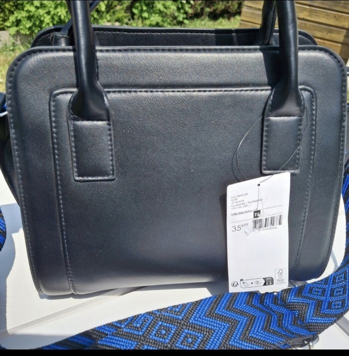Sac à main Neuf Noir Bandoulière Bleu Noir - photo numéro 2