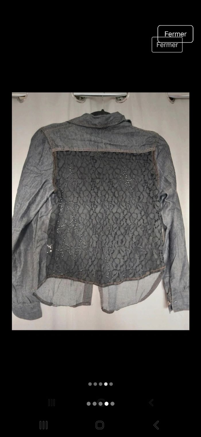 Chemise en jean - photo numéro 3