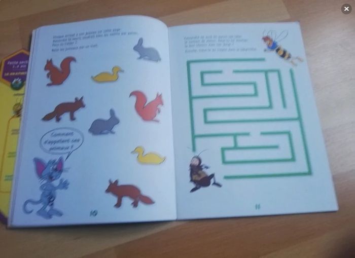 Lot de 2 livres d'activités Maya l'abeille neufs - photo numéro 4