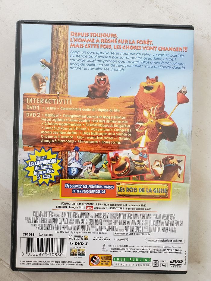 DVD Les rebelles de la forêt 1 - photo numéro 3
