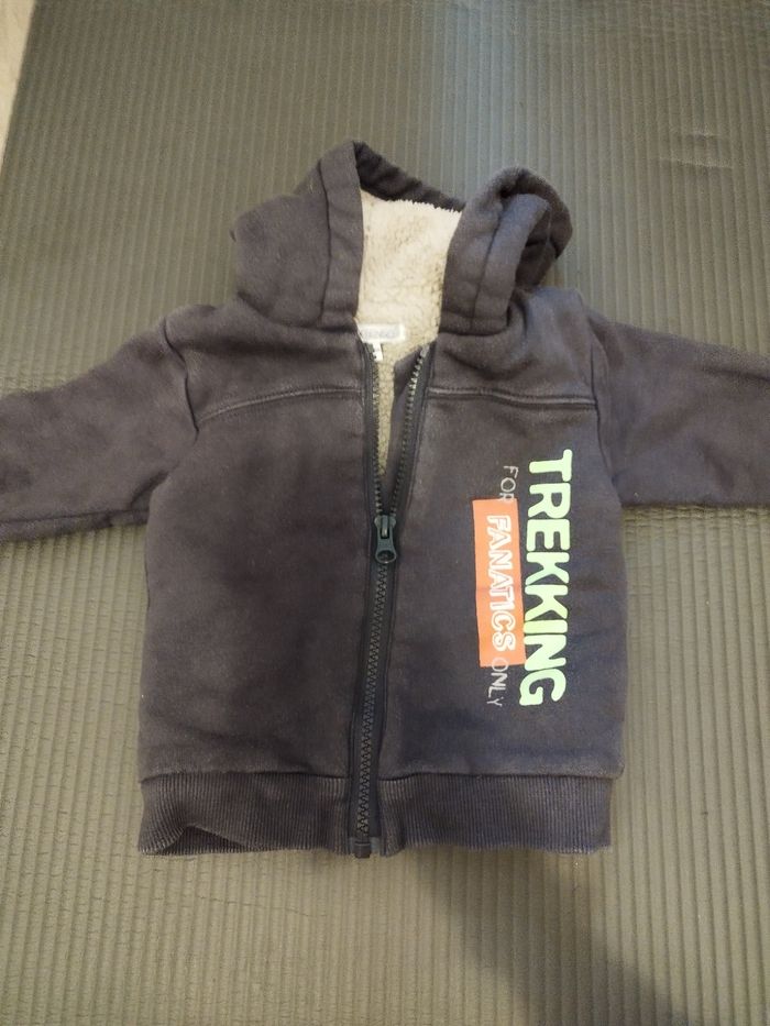 Gillet molletonné bébé - 6 mois