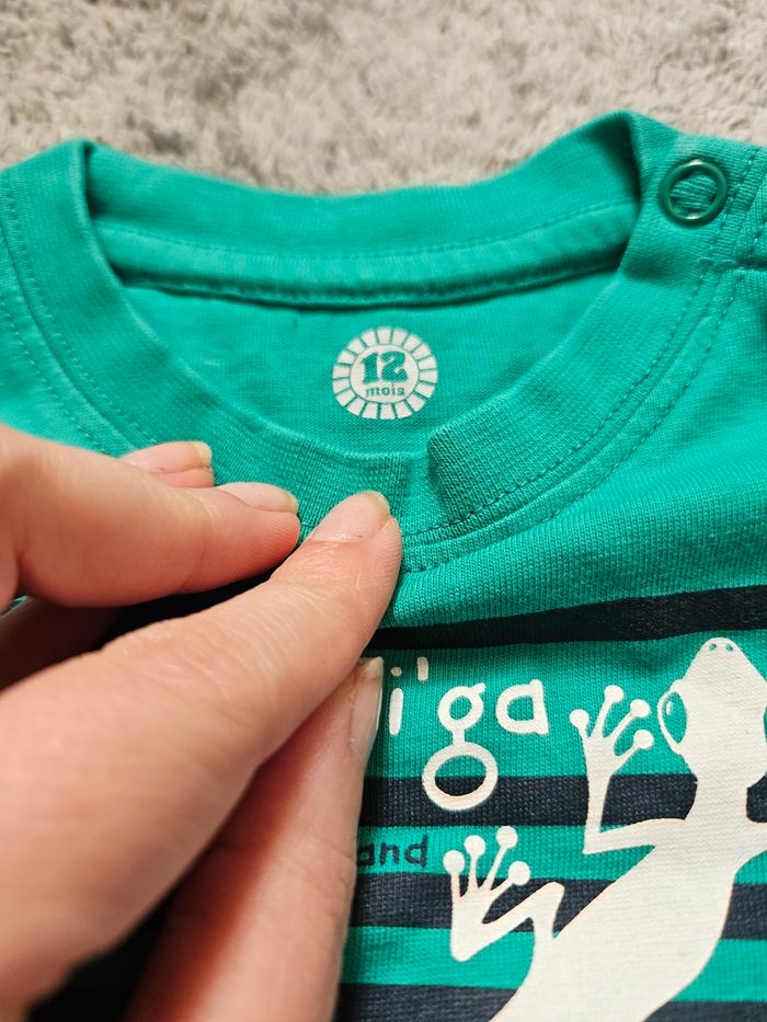 Ensemble salopette- 12mois - photo numéro 2