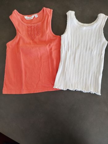 Lot de 2 débardeurs 