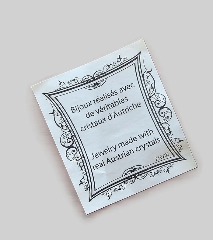 lot Pendentifs Cœurs (2) de cristal - photo numéro 6