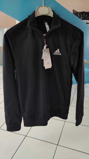 veste zippé ADIDAS noir taille 16 ans NEUVE avec étiquette