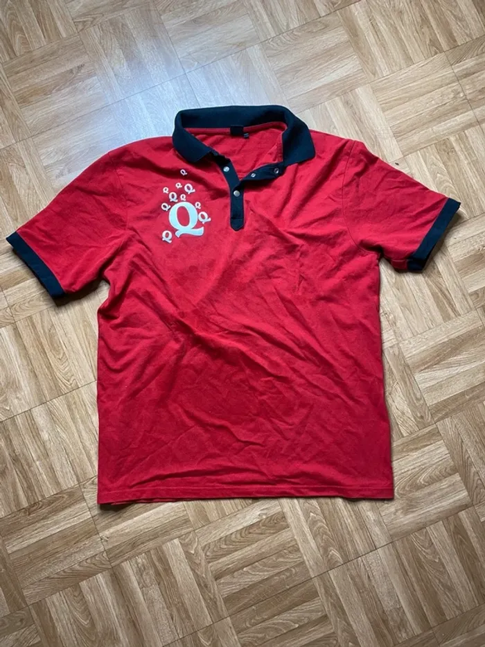 Polo rouge Quick – Taille XXL