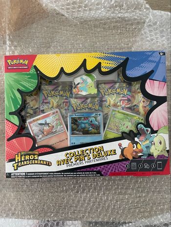 Coffret Deluxe Pins Héros Transcendants POKÉMON 