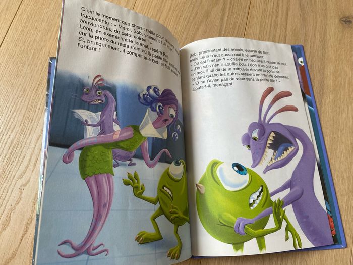 Livre Mickey club du livre Monstres et Cie Disney Pixar Hachette - photo numéro 3