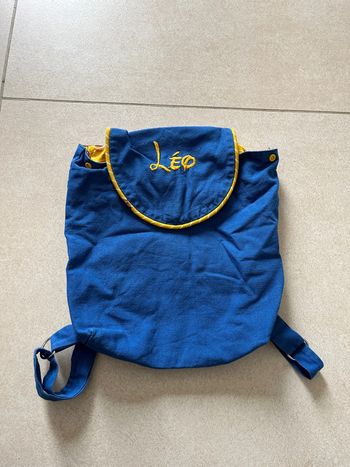 Sac à dos bleu