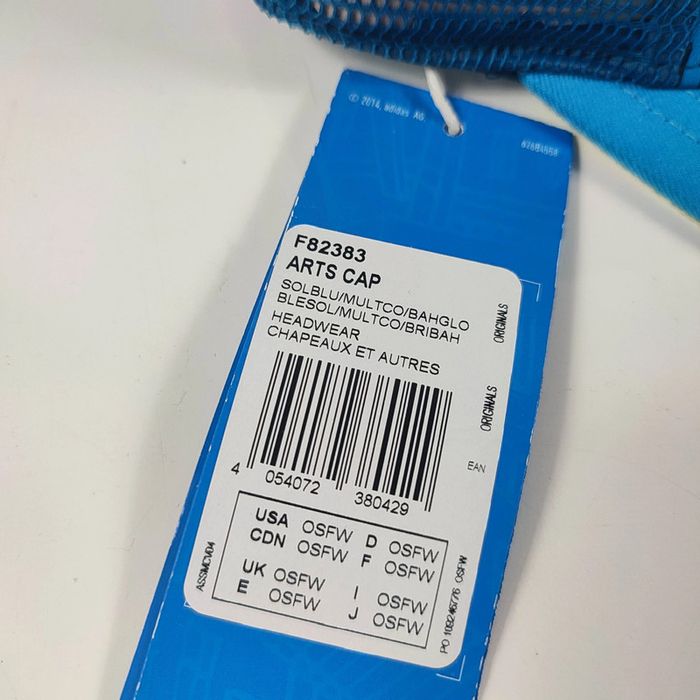 Casquette vintage streetwear y2k Adidas ArtsCap - photo numéro 10