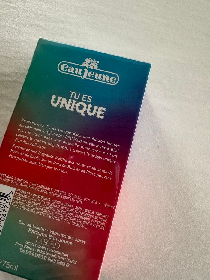 Parfum tu es unique eau jeune - photo numéro 3