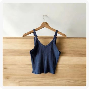 tops court Shana marine taille M