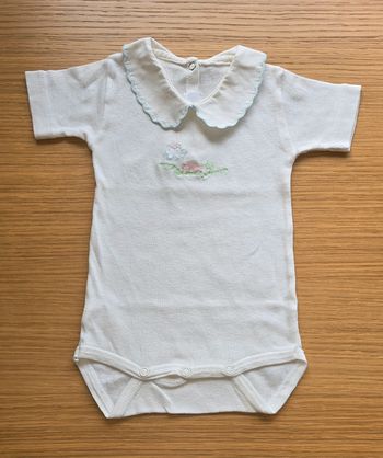 Body à col Petit Bateau 1 mois