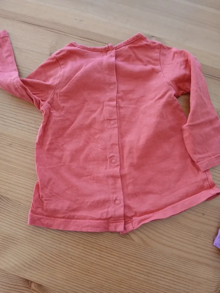 2 t-shirt manches longues tape à l œil - photo numéro 4