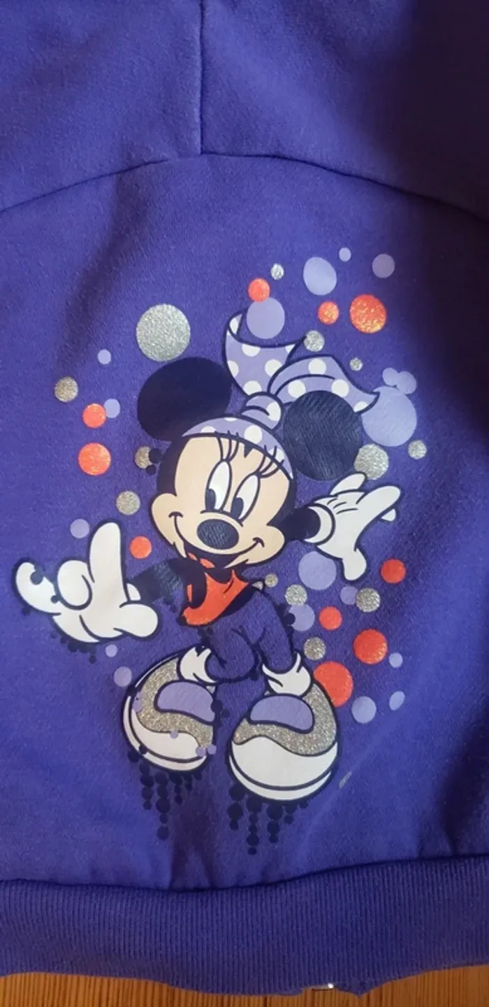 Veste à capuche minnie - photo numéro 4
