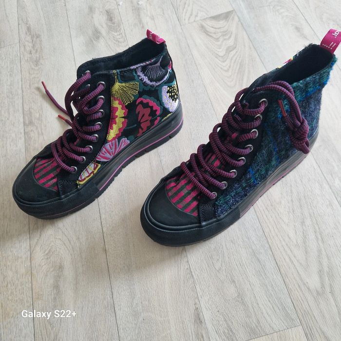 Baskets hautes Desigual NEUVES - photo numéro 2