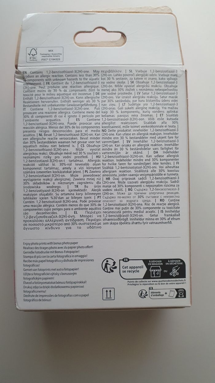 Cartouches  d'encre  canon  540   541 - photo numéro 2