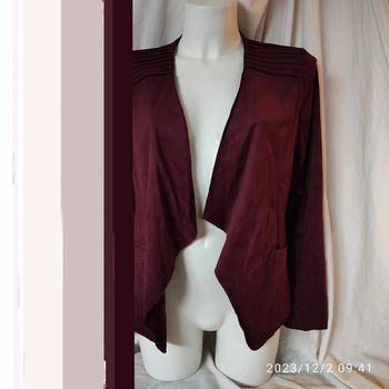 Veste femme bordeaux