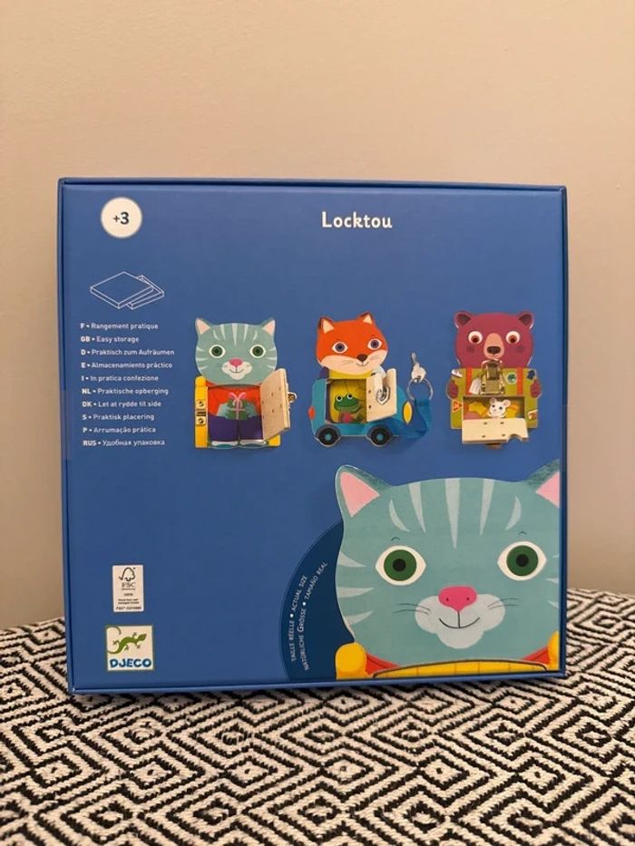 Djeco - Coffret éducatif - Jeu de manipulation Locktou - Dès 3 ans - photo numéro 2