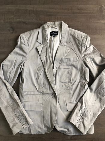 Blazer léger gris clair Caroll taille 36