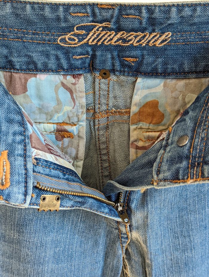 Jean bootcut bleu clair Timezone neuf – Taille 40 - photo numéro 3