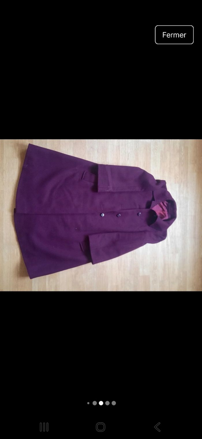 Manteau mauve - photo numéro 4