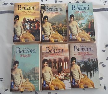 Juliette Benzoni - Marianne tome 1 à 6