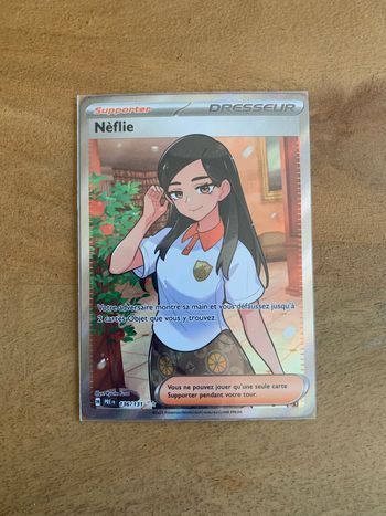Carte Pokemon Neflie Full Art Évolutions Prismatiques