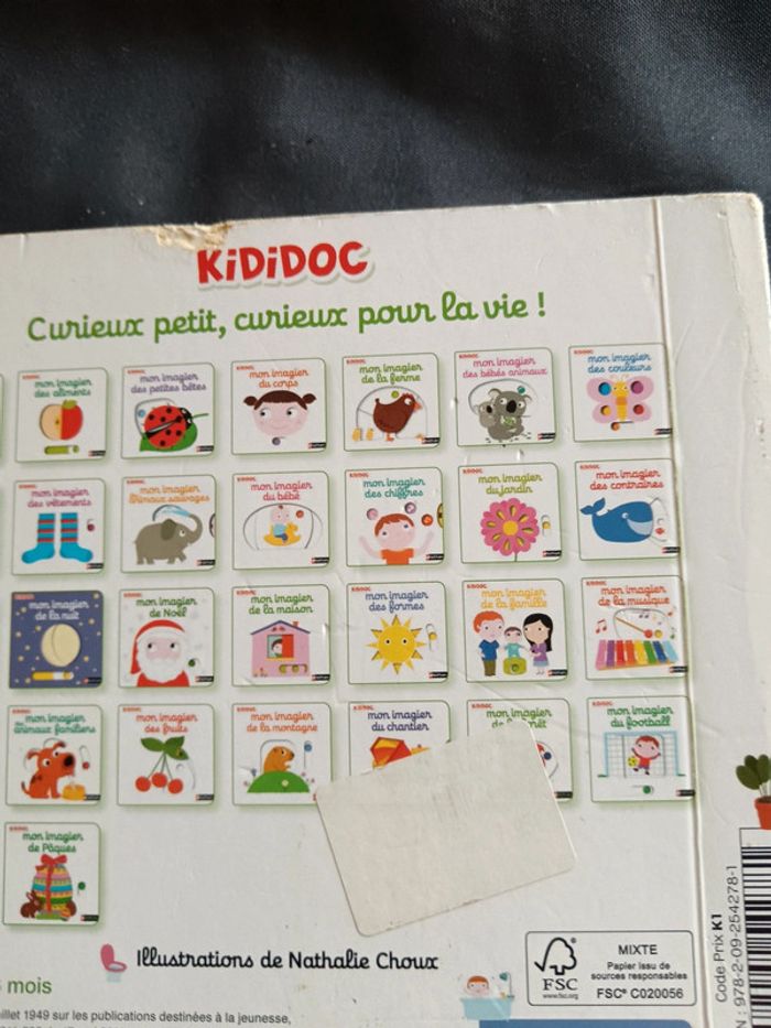 Livre kididoc mon imagier de la maison - photo numéro 3