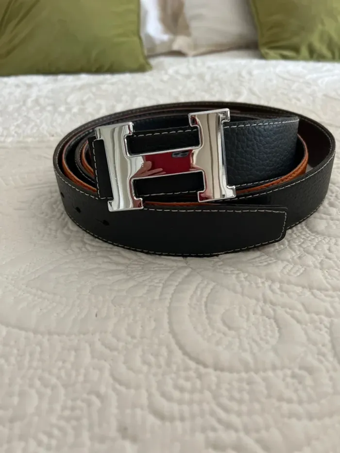 Lot de 2 ceintures avec boucle