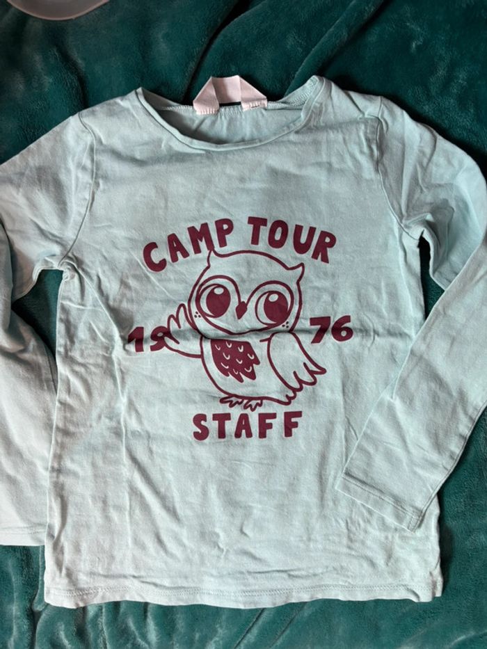 T-shirt hibou 8 ans