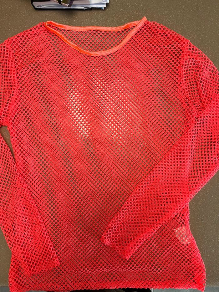 TEE shirt manches longues à trous M/L