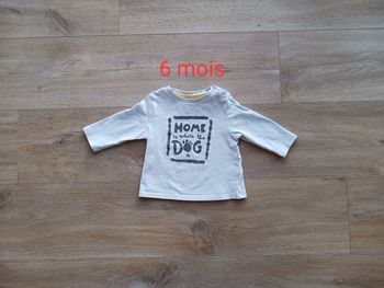 T-shirt chiné Tex 6 mois