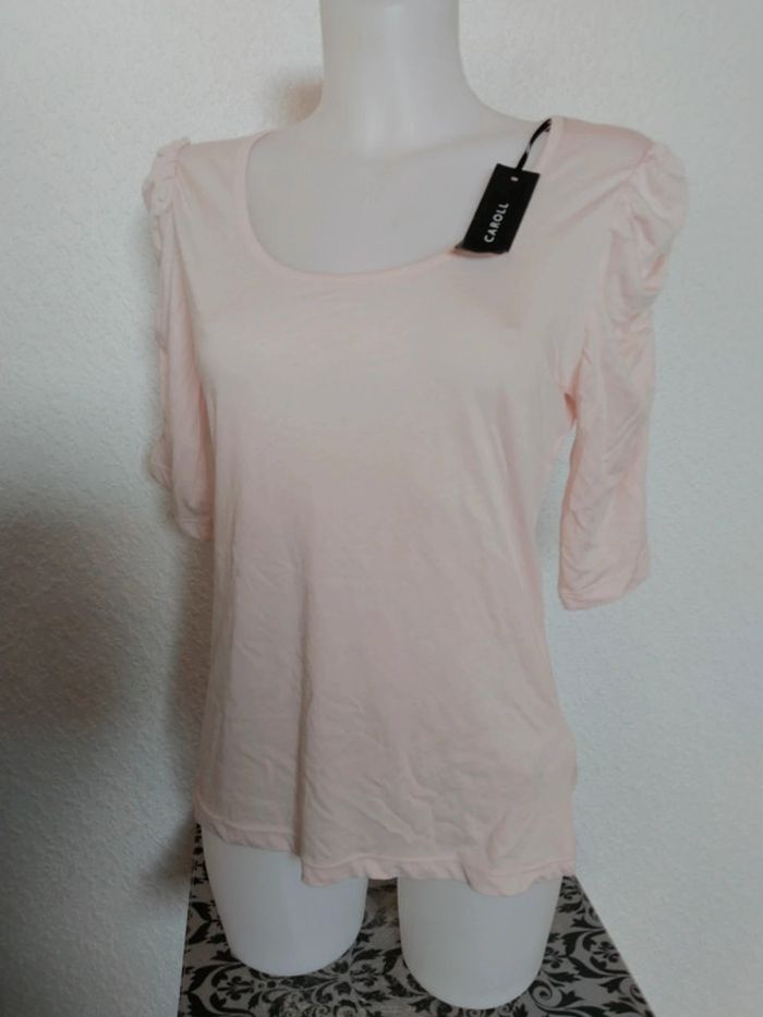 Joli haut/ top femme Caroll taille 42 - photo numéro 4