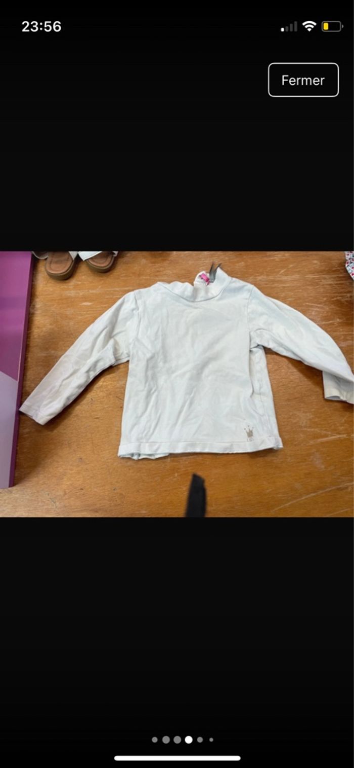 Lot de 8 t-shirt fille 18 mois - photo numéro 7