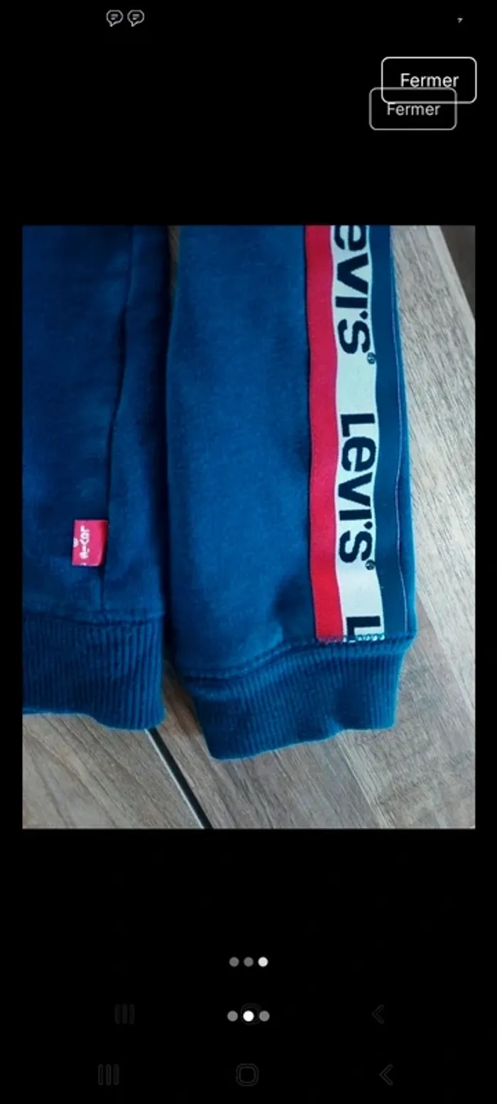 Gilet Levi's 6ans - photo numéro 3