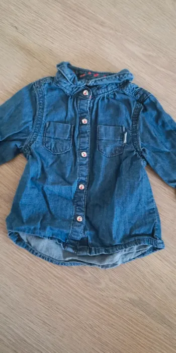 Chemise en jeans 3 mois