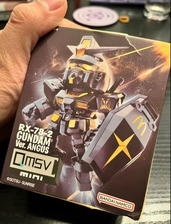 Mini Figurine Gundam rx-78-2 Mc Donald's