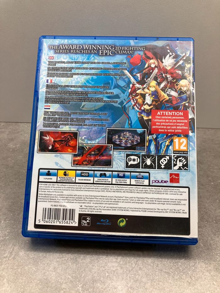 Jeux Ps4 : BlazBlue Central Fiction (J2025270) - photo numéro 2