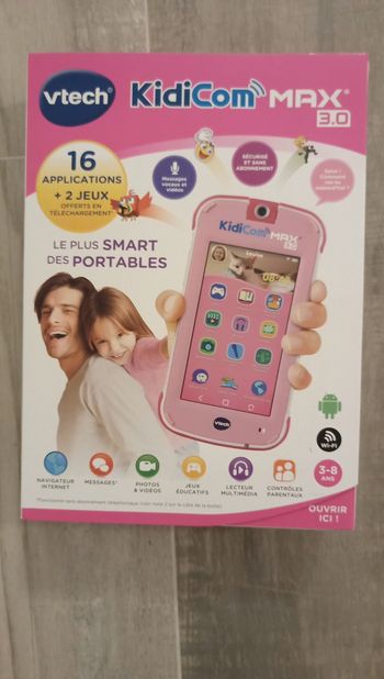 Kidicom max 3.0 rose NEUF