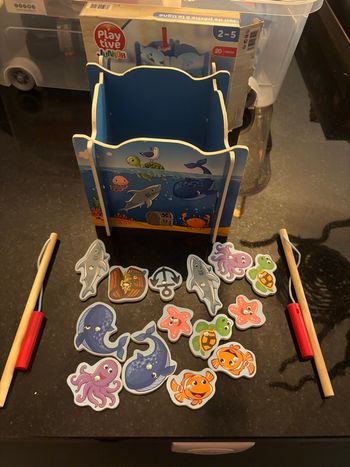 Jeu en bois pêche à la ligne play live junior