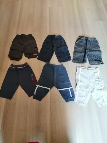 Lot de 3 pantalons et 3 joggings 6 mois