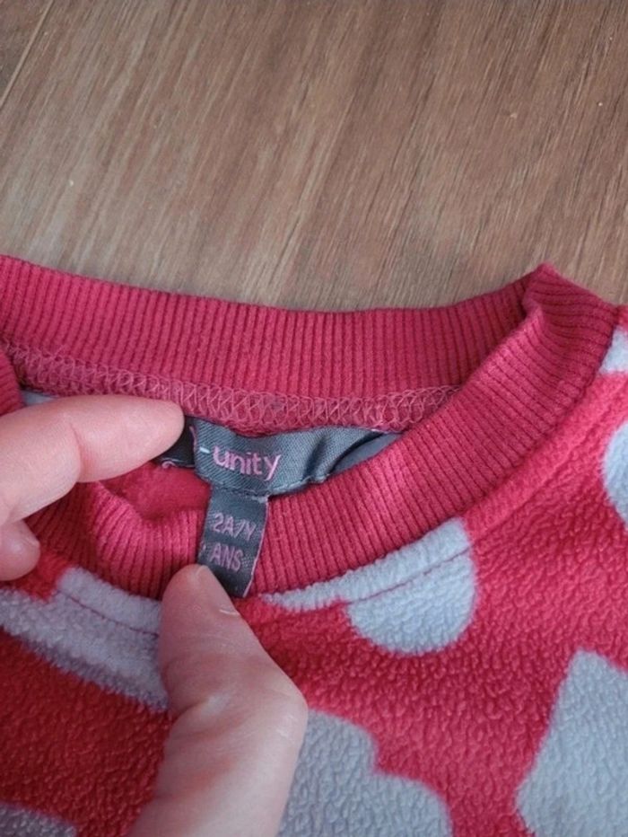 Pyjama polaire fille 2 ans - photo numéro 2