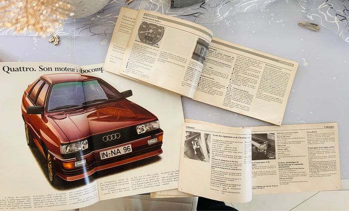 Notices d’utilisation Audi 80 Quattro - photo numéro 2