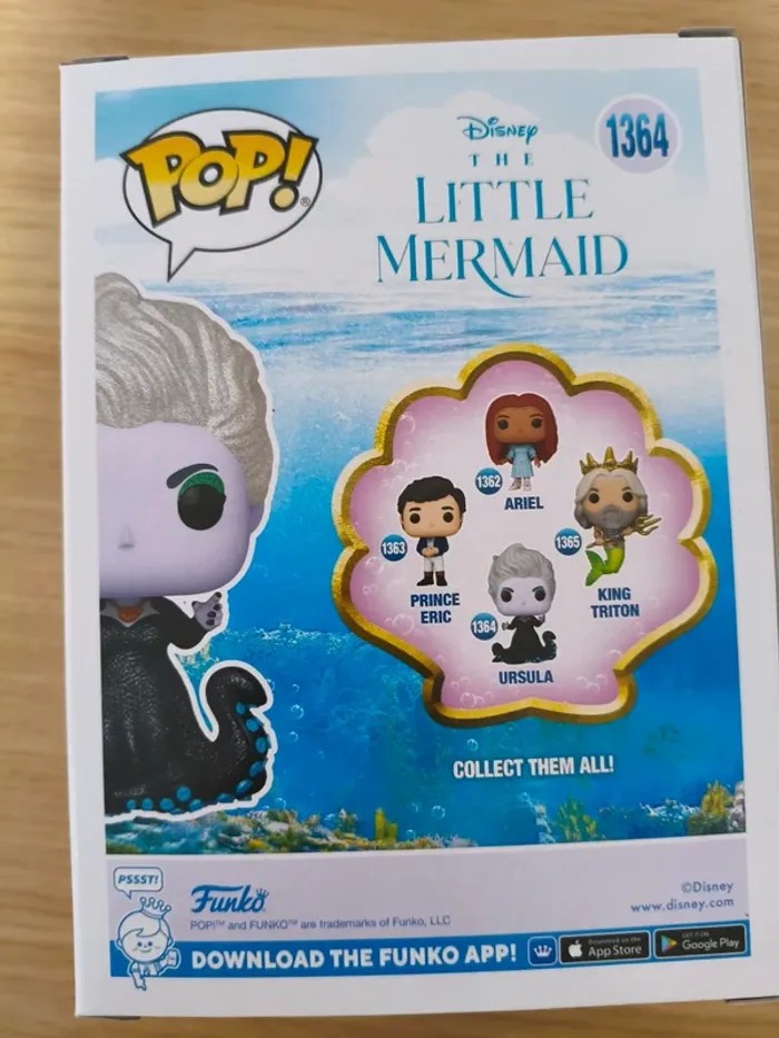Figurine pop the little mermaid Disney 1364 - photo numéro 3