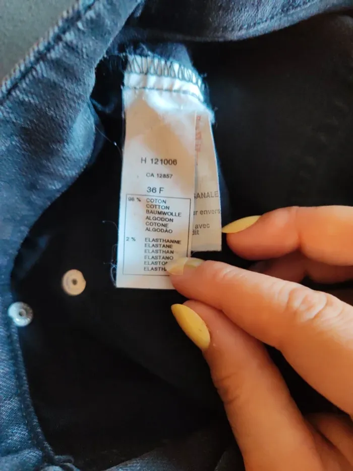 Jean's taille haute taille 36 New man - photo numéro 5
