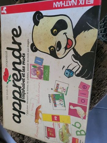 Apprendre l alphabet et les mots